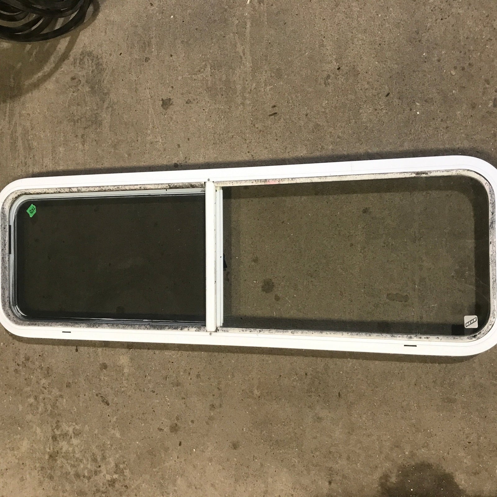 Used White Radius Opening Window : 48
