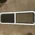 Used White Radius Opening Window : 48" W x 14 3/4" H x 1 7/8" D - Young Farts RV Parts