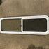 Used White Radius Opening Window : 48" W x 14 3/4" H x 1 7/8" D - Young Farts RV Parts
