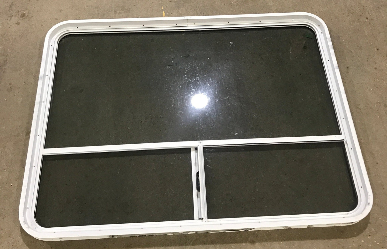 Used White Radius Opening Window : 48