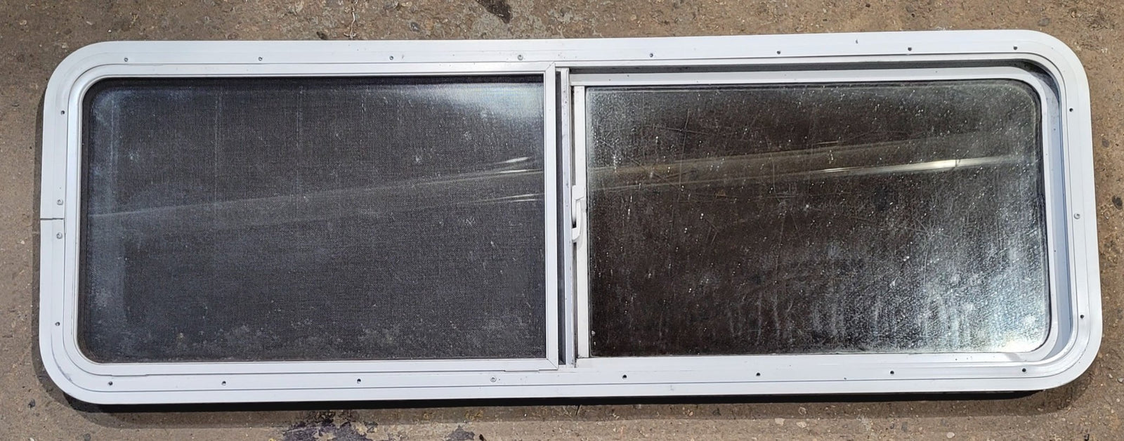 Used White Radius Opening Window : 54