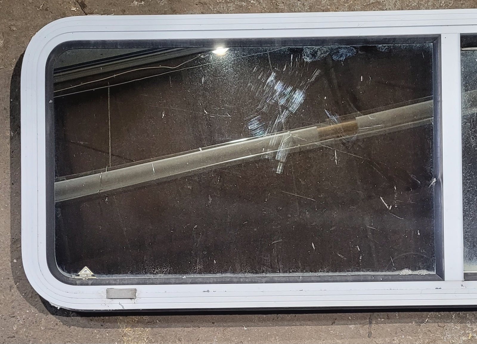 Used White Radius Opening Window : 54