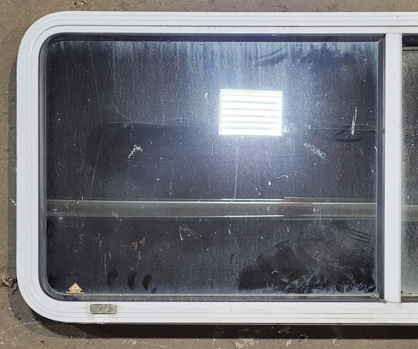 Used White Radius Opening Window : 54