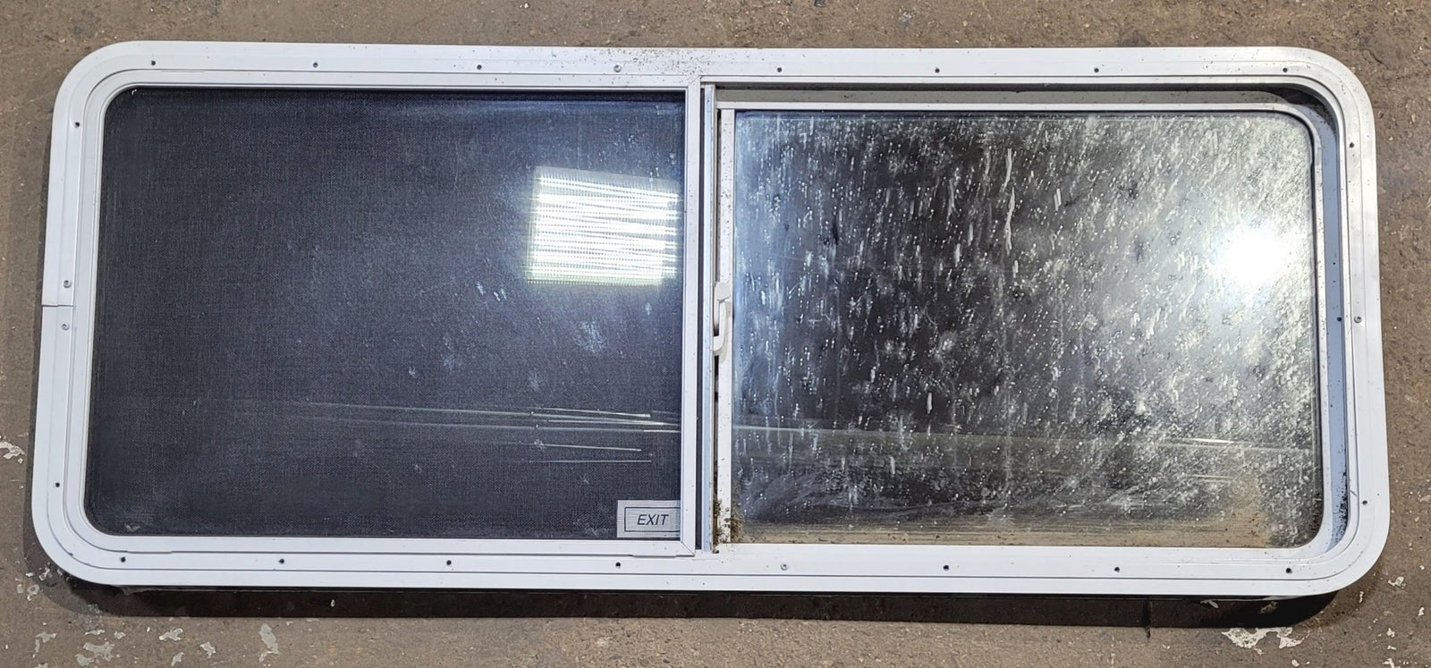 Used White Radius Opening Window : 54