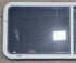 Used White Radius Opening Window : 54" W x 21 1/2" H x 1 7/8" D - Young Farts RV Parts