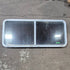 Used White Radius Opening Window - 57 1/4" X 24 1/2" X 2" - Young Farts RV Parts