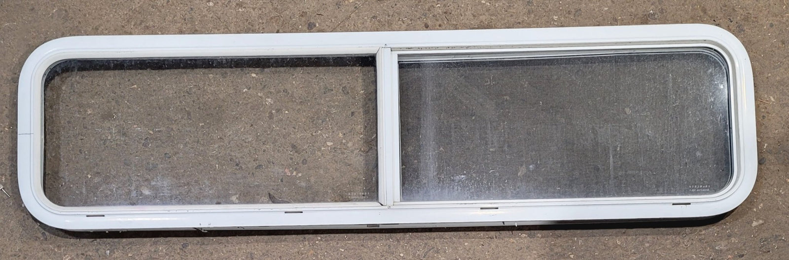 Used White Radius Opening Window : 59 1/4