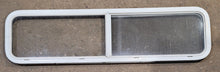 Load image into Gallery viewer, Used White Radius Opening Window : 59 1/4&quot; W x 14 1/4&quot; H x 1 3/4&quot; D - Young Farts RV Parts