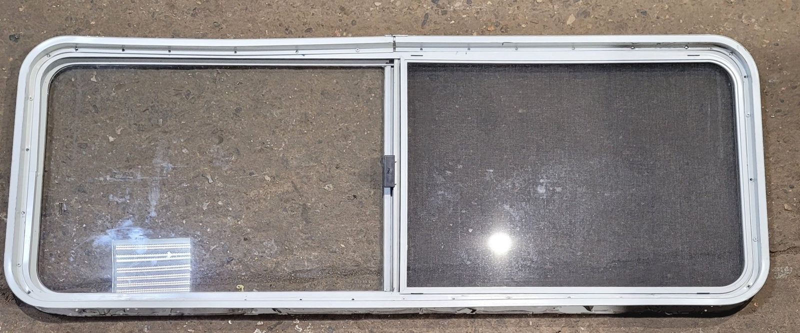 Used White Radius Opening Window : 59 1/4