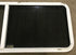 Used White Radius Opening Window : 60" W x 21 1/2" H x 2" D - Young Farts RV Parts