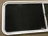 Used White Radius Opening Window : 60" W x 21 1/2" H x 2" D - Young Farts RV Parts