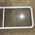 Used White Radius Opening Window - 60.25 X 21.75 X 1.875 - Young Farts RV Parts