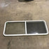 Used White Radius Opening Window - 60.25 X 21.75 X 1.875 - Young Farts RV Parts