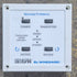 Used Winegard Satellite TV Antenna Control Panel, White - Sensar , MA-CP4W - Young Farts RV Parts