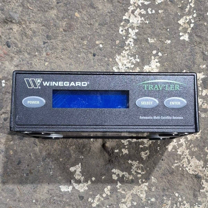Used Winegard Trav'Ler Satellite TV Antenna Interface Box for Inside Unit - RP SK83 - Young Farts RV Parts
