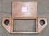 Used Wooden Doghouse Console Cover With 2 Cupholder Spaces - Young Farts RV Parts