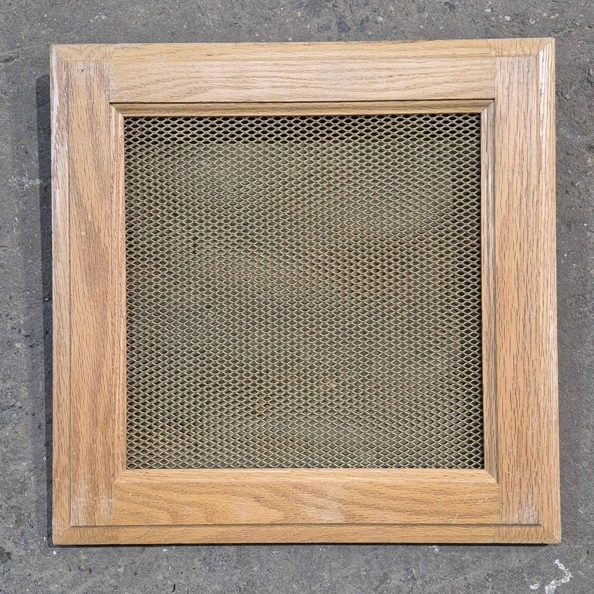 Used Wooden RV Interior Furnace Access Door - 15.375" x 15.25" x .75" - Young Farts RV Parts
