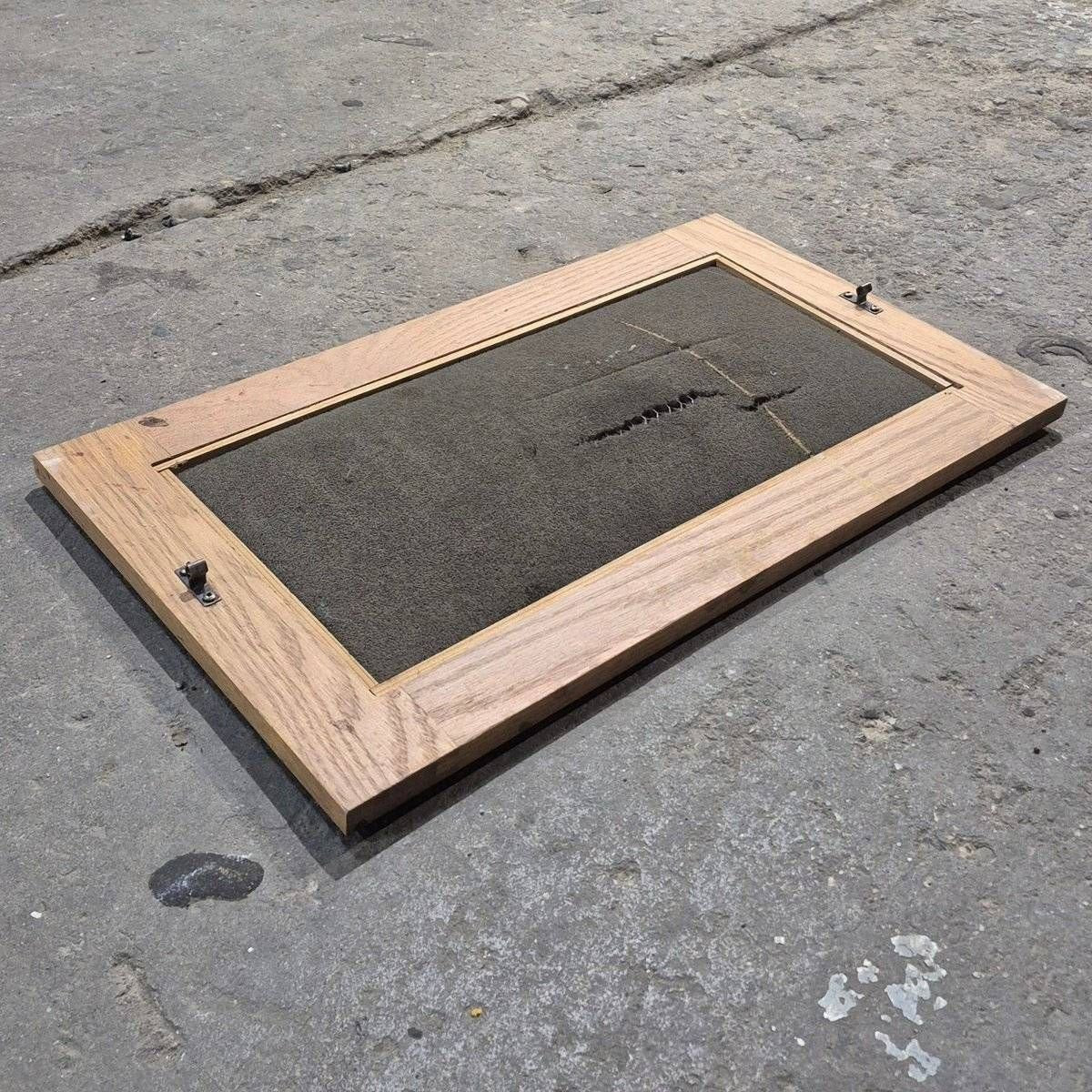 Used Wooden RV Interior Furnace Access Door - 21