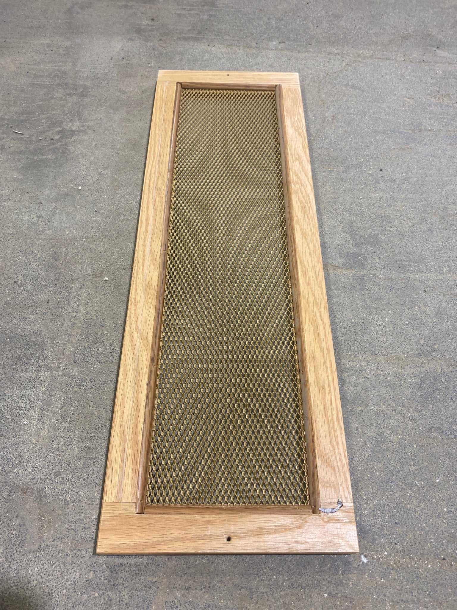 Used Wooden RV Interior Furnace Access Door 25