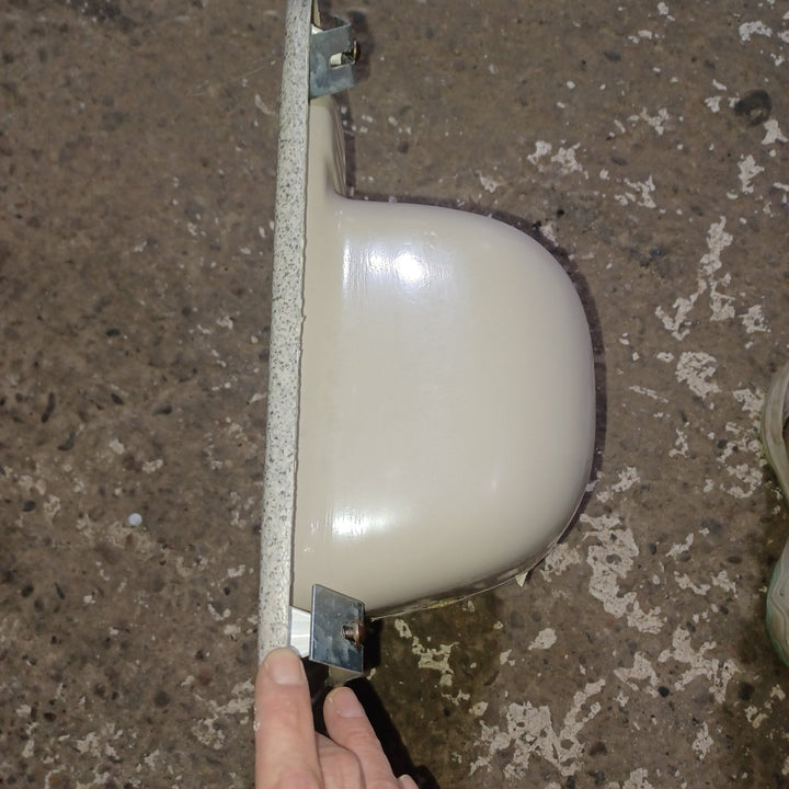 Used Young Farts RV Parts Bathroom Sink, Multi-Color - 15.25″ X 12 5/8″ X 4 5/8″ - TS1316SB - Young Farts RV Parts
