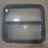 Used Young Farts RV Parts Black Radius Louvered Window : 23 3/8″ X 21.5″ X 1 7/8″ - Young Farts RV Parts