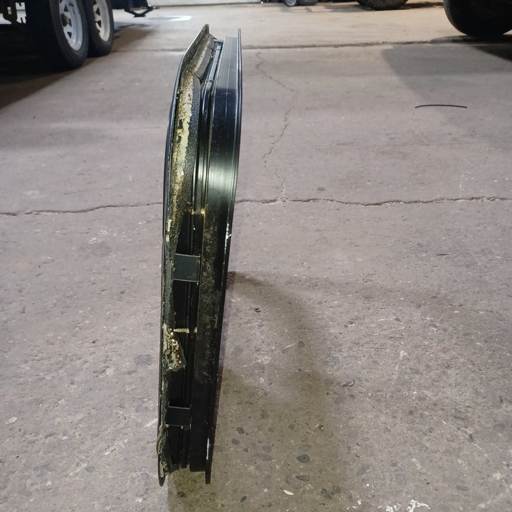 Used Young Farts RV Parts Black Radius Opening Window : 21.375″ X 17.375″ X 1.875″ - Young Farts RV Parts