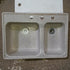 Used Young Farts RV Parts Double Kitchen Sink 24.5″ X 17.25″ X 7.5″ - TS1724DB - Young Farts RV Parts