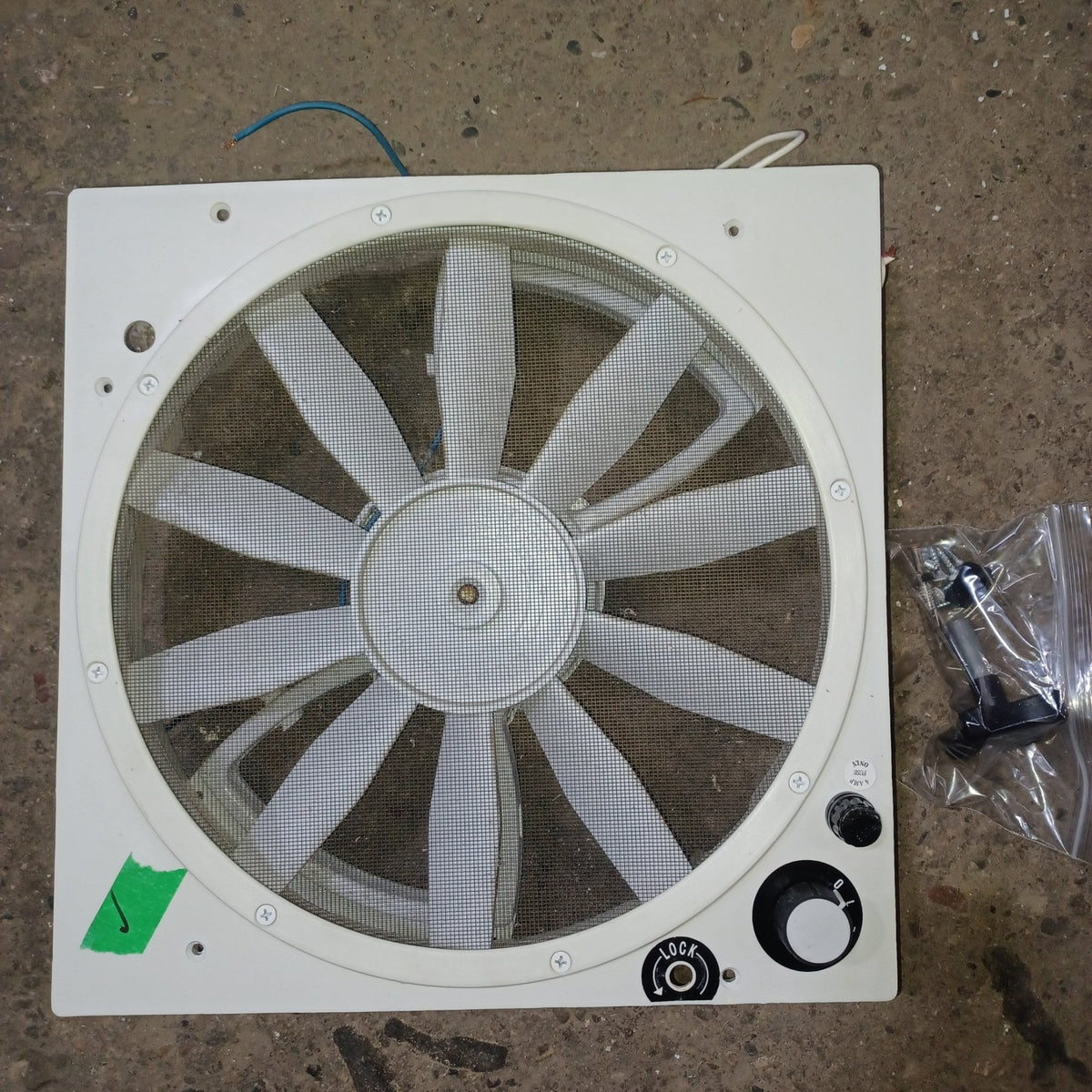 Used Young Farts RV Parts Fantastic Fan Motor Assembly Kit 8000FWD - Young Farts RV Parts