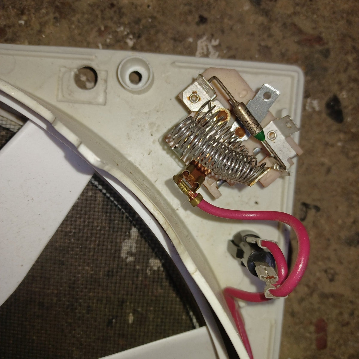 Used Young Farts RV Parts Fantastic Fan Motor Assembly Kit 8000FWD - Young Farts RV Parts