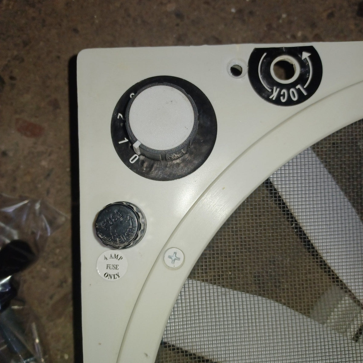 Used Young Farts RV Parts Fantastic Fan Motor Assembly Kit 8000FWD - Young Farts RV Parts