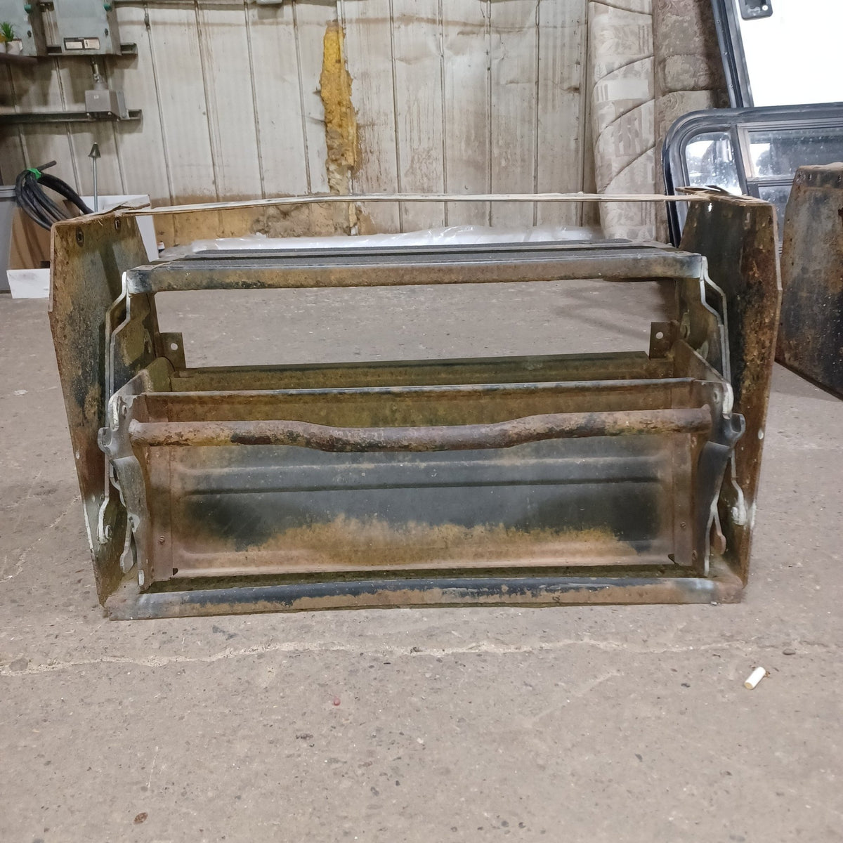 Used Young Farts RV Parts Manual Triple Fold Step - Young Farts RV Parts