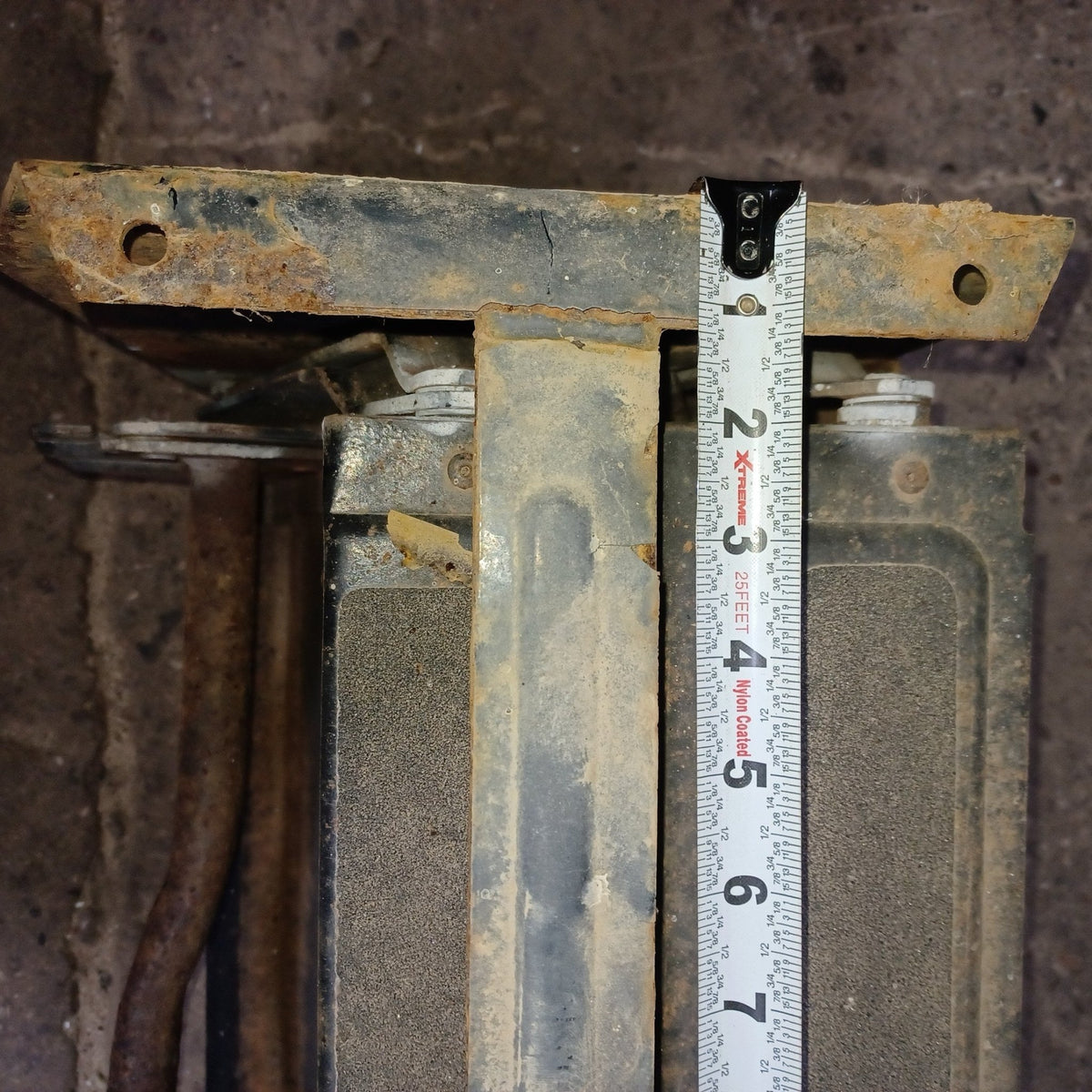 Used Young Farts RV Parts Manual Triple Fold Step - Young Farts RV Parts