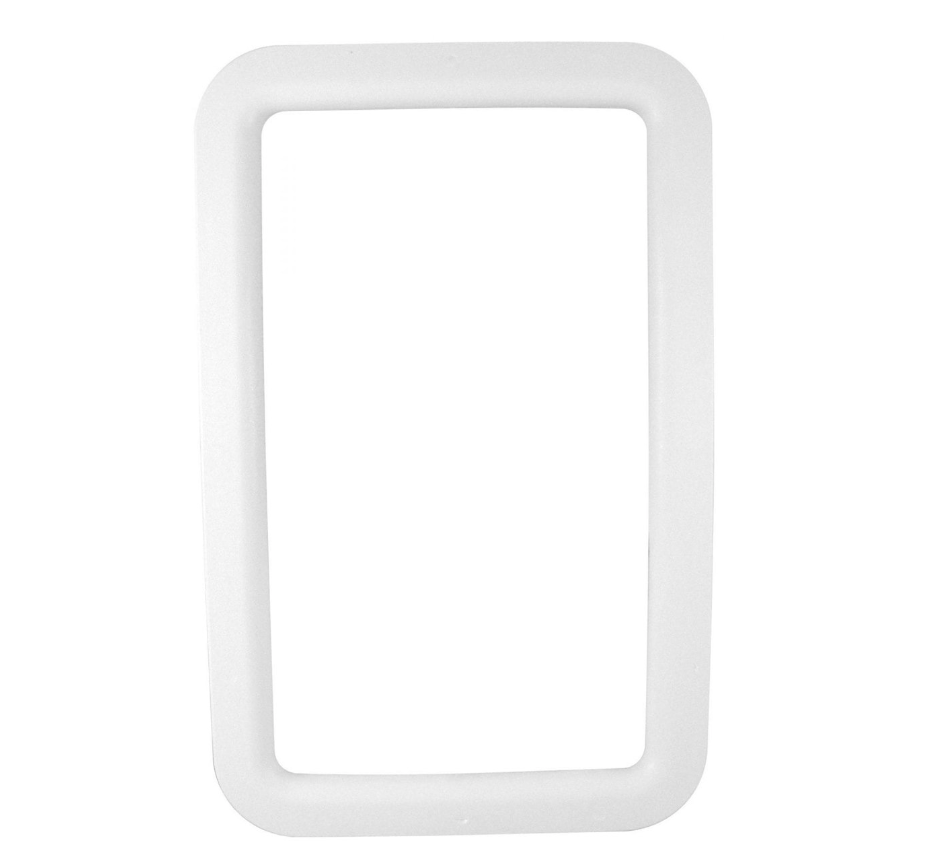 Valterra A77006 Entry Door Window Frame - Exterior - Young Farts RV Parts