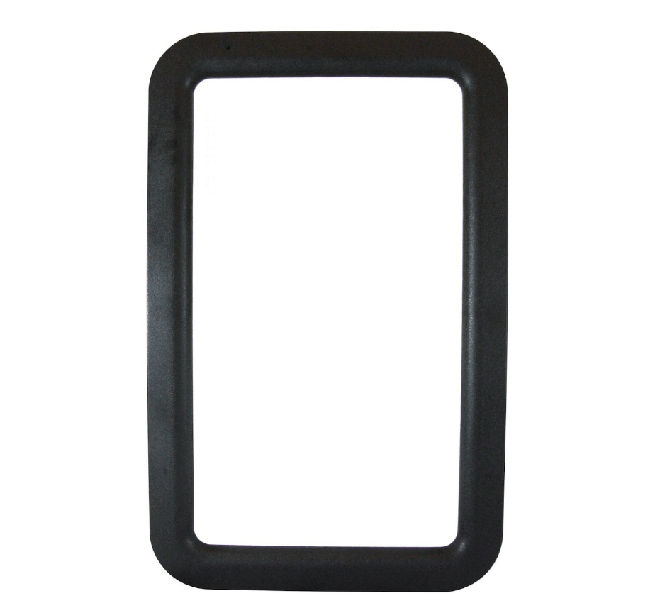 Valterra A77008 Entry Door Window Exterior Frame, Black - Young Farts RV Parts