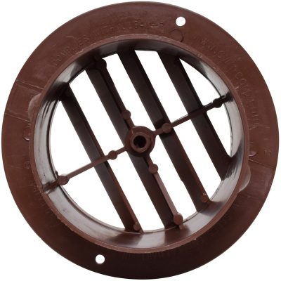 Valterra Heating / Cooling Register - Round Brown - A10 - 3337VP - Young Farts RV Parts