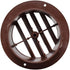 Valterra Heating / Cooling Register - Round Brown - A10 - 3337VP - Young Farts RV Parts