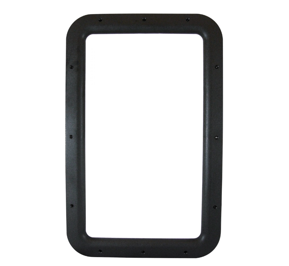 Valterra Interior door window frame - black - Young Farts RV Parts