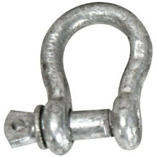 WHITECAP Boat Anchor Shackle - Round Pin; 1/2