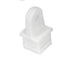 WHITECAP Boat Bimini Top Cap Fitting - 1" Square; White - 3516WP - Young Farts RV Parts