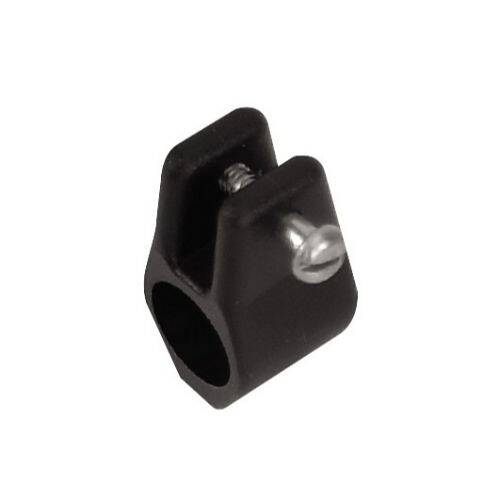 WHITECAP Boat Bimini Top Jaw Slide - 7/8" Tubing; Black; With Bolt - 3418BP - Young Farts RV Parts