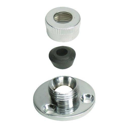 WHITECAP Boat Deck Cable Outlet - With Rubber Gaskets And Threaded Cap - S - 0717C - Young Farts RV Parts
