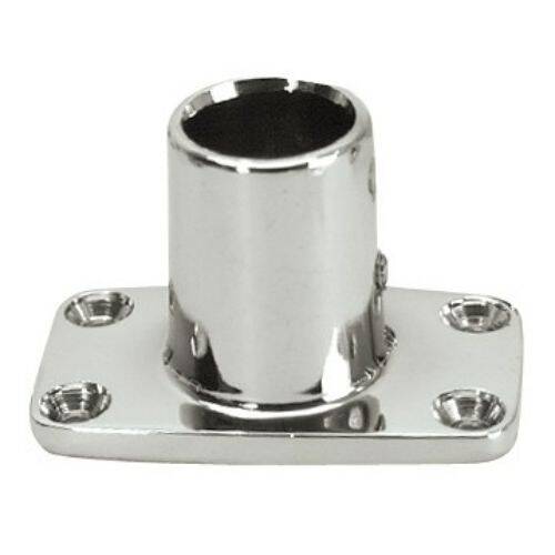 WHITECAP Boat Rail Fitting - Rectangular Base; 90 Degree Angle - S - 1466C - Young Farts RV Parts