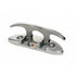 WHITECAP Boat Rope Cleat - Tie - Up; 4 - 9/16" Length; Silver - 6744C - Young Farts RV Parts