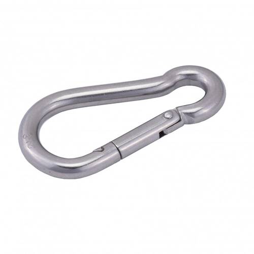 WHITECAP Carabiner - Snap Lock - Gourd shaped - 7/16