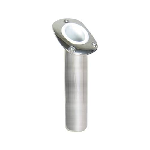 WHITECAP Fishing Rod Holder - 30° Flush Mount - 316 Stainless Steel - 9 - 1/4