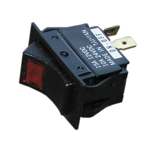 WHITECAP Multi Purpose Switch - 12 Volt DC/ 15 Amp - Non - Lighted; W/O Safety Cover - S - 8046C - Young Farts RV Parts
