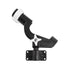 WISE MARINE Fishing Rod Holder - Side Mount With Two Side Mount Brackets; Black - 6039 - Young Farts RV Parts
