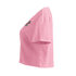 Young Farts Women’s Crop Top with front and back print in Pale Pink