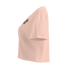 Young Farts Women’s Crop Top with front and back print in Pale Pink