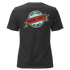 Young Farts Women’s Relaxed T-Shirt with front and back print in Dark Grey Heather